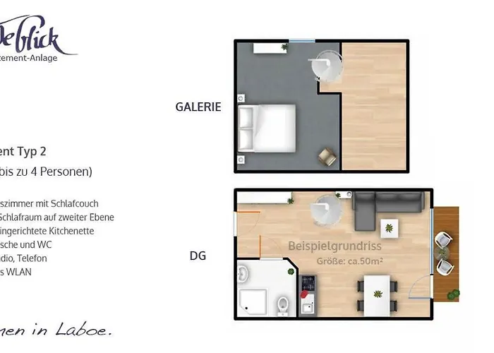 2b 40 Strandgut Dg Apartamento *